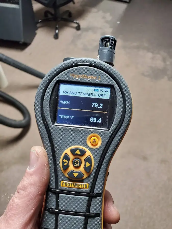 Moisture meter humidity assessment for Fire & Smoke Damage Restoration in Montecito